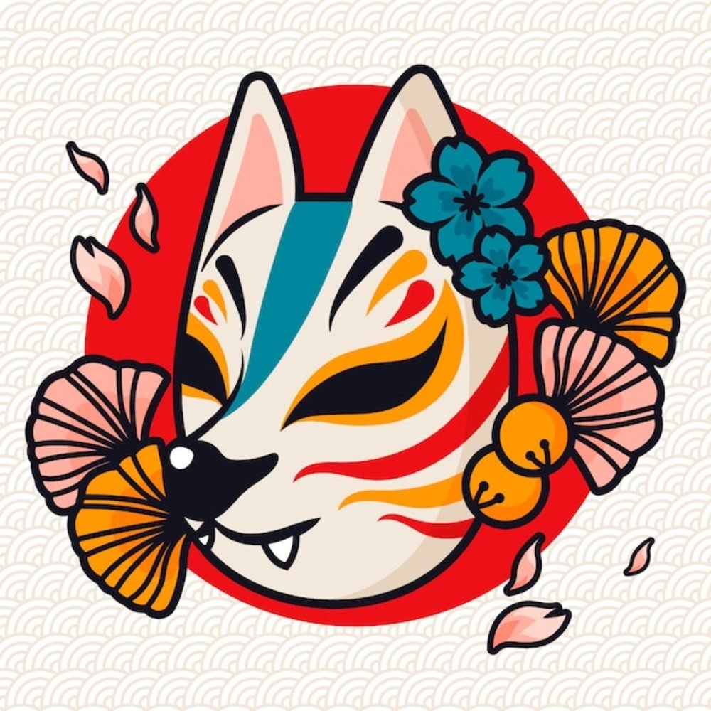 平面设计国风手绘插画