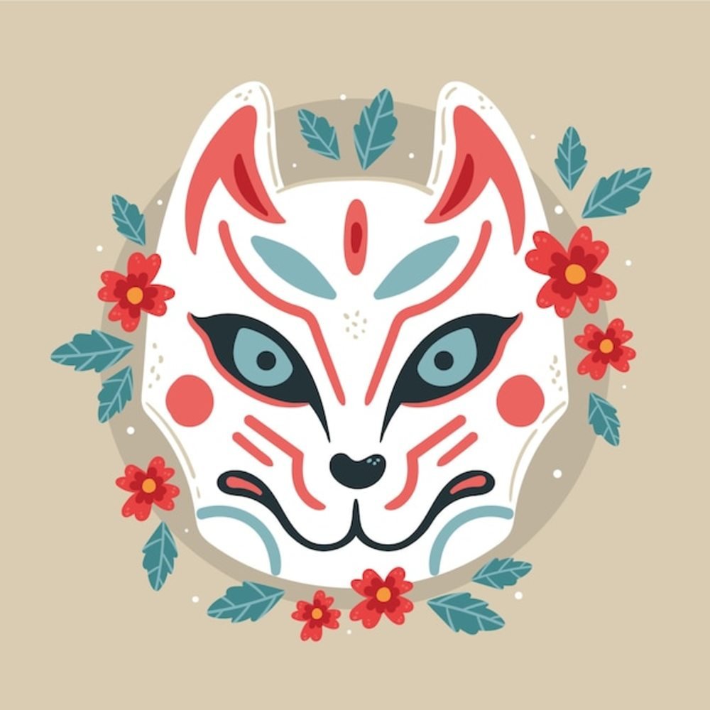平面设计国风手绘插画