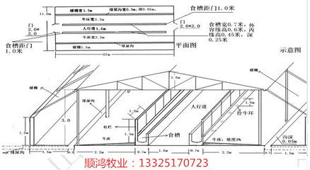 牛场平面设计大全