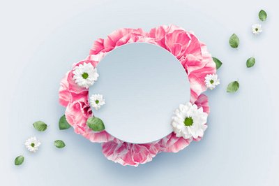 平面设计混合花卉