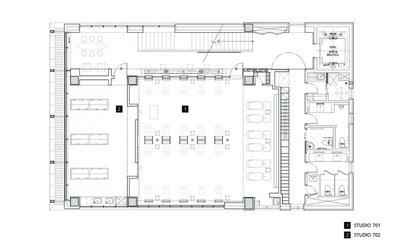分析大学食堂的平面设计
