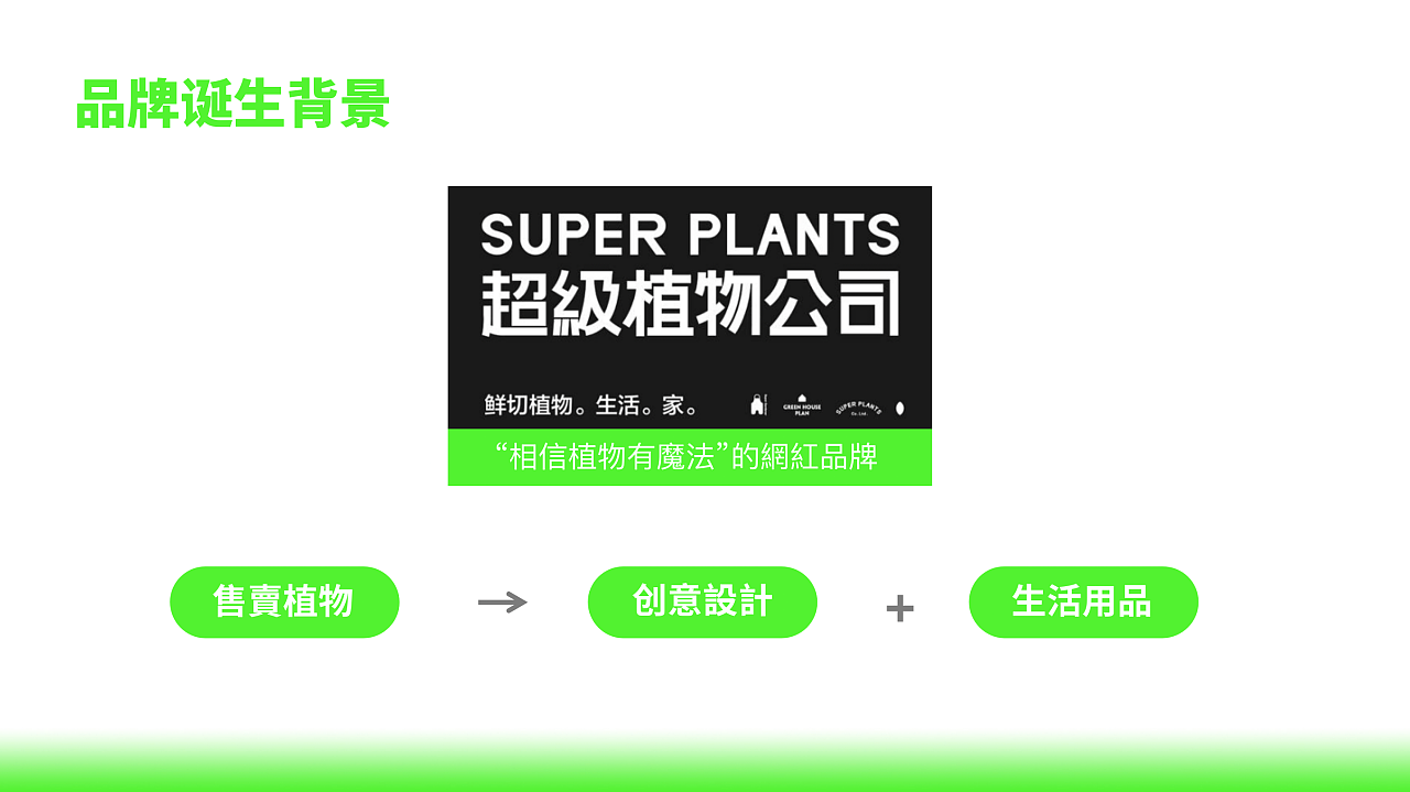 超级植物公司平面设计理念