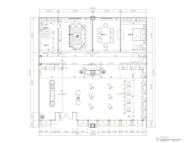 建材店面平面设计布局