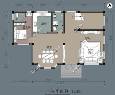 建材店面平面设计布局