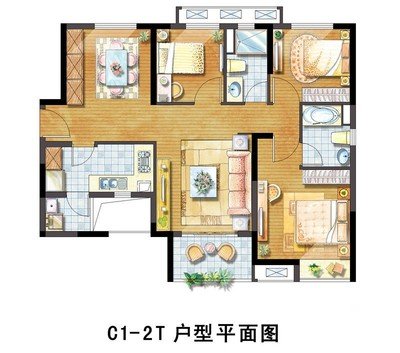 书桌整理平面设计图案