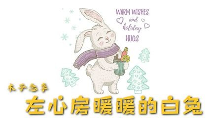 冬天平面设计方巾
