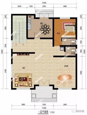 复式自建房平面设计图片