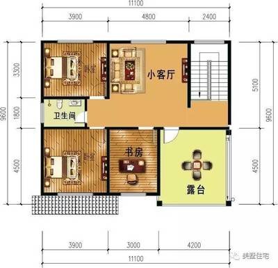 复式自建房平面设计图片