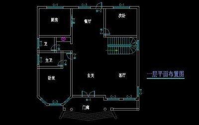 复式自建房平面设计图片