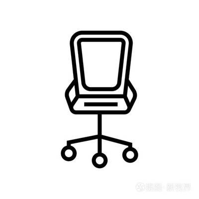 平面设计图标桌椅侧面