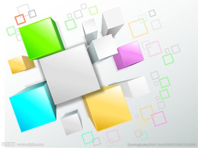 平面设计立体正方形图片
