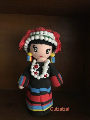 黏土娃娃平面设计教程图片